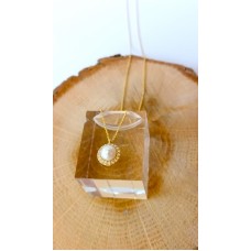 Κολιέ Σε Κίτρινο Χρυσό 14Κ Ροζέτα (N247)